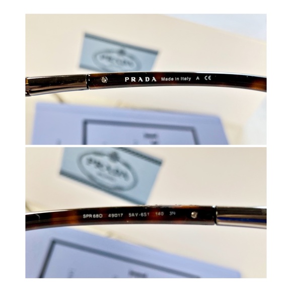 Prada Vintage Tortoise Sunglasses - Picture 3 of 11